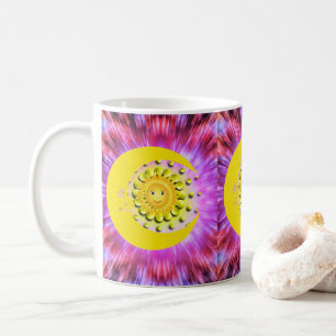 De Café Lua do Sol Amarelo, Caneca Rosada