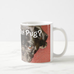 De Café Lucy "obteve o Pug?" Caneca