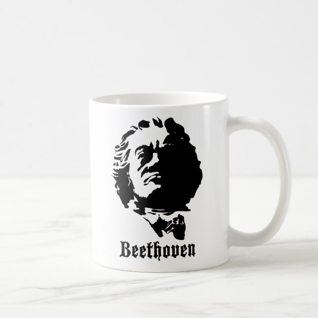 De Café Ludwig van Beethoven - caneca (Direita)