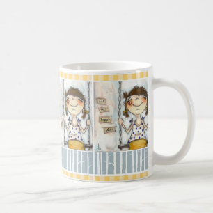 De Café Lugar feliz - caneca