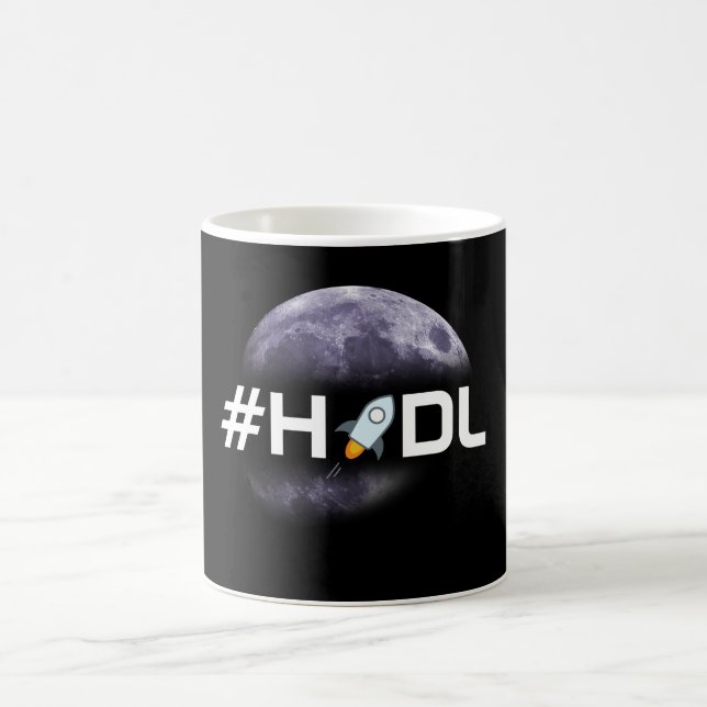 De Café Lúmens estelares do #HODL à caneca do preto da lua (Centro)