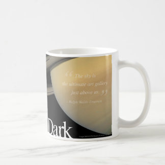 De Café Luzes na caneca escura v2