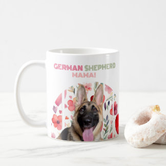 De Café Mãe German shepherd personalizada! Caneca