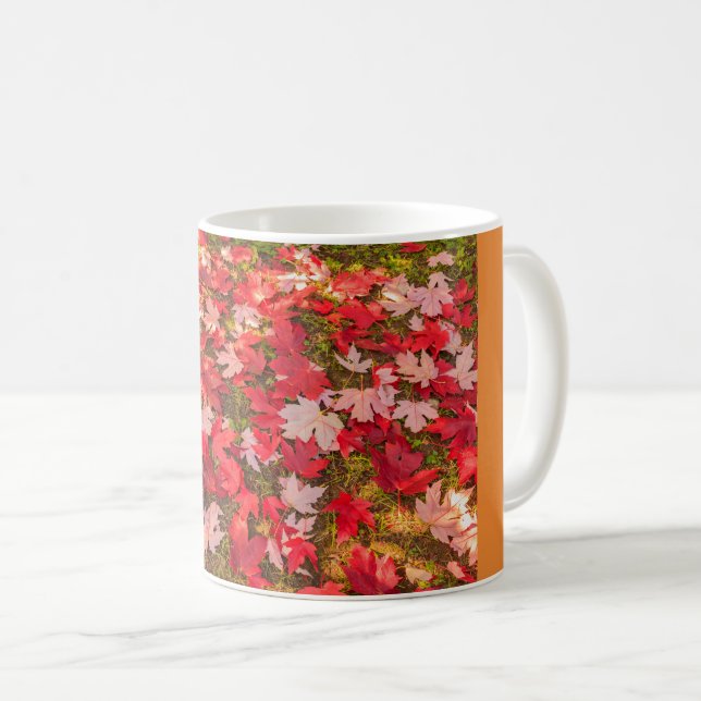 De Café magia cromática do outono CANECA CLÁSSICA (Frente Esquerda)