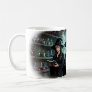 De Café 🔮 Magia Interior da Alquimia da Bruxaria Caneca
