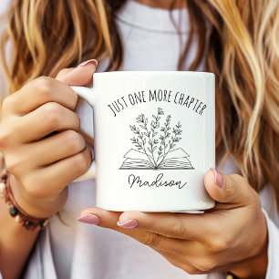De Café Mais Um Capítulo Caneca Floral Presente para Ela M