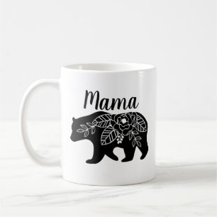 De Café Mama Carregamento Caneca com design da flor