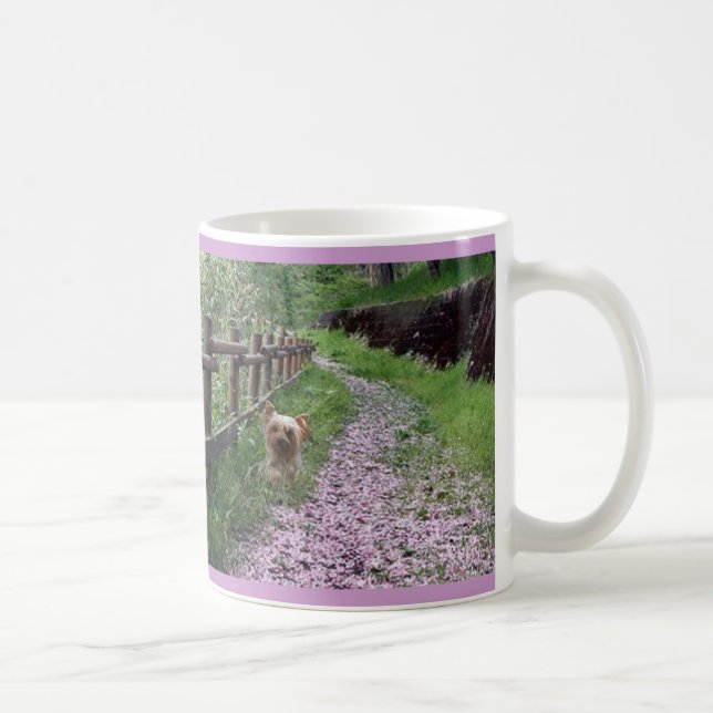 De Café Mamã da caneca do yorkshire terrier (Direita)