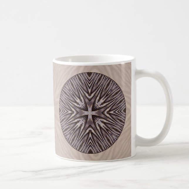 De Café Mandala feita sob encomenda entranhado • Caneca (Direita)