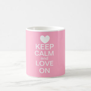 De Café Mantenha a calma e ame-a na caneca