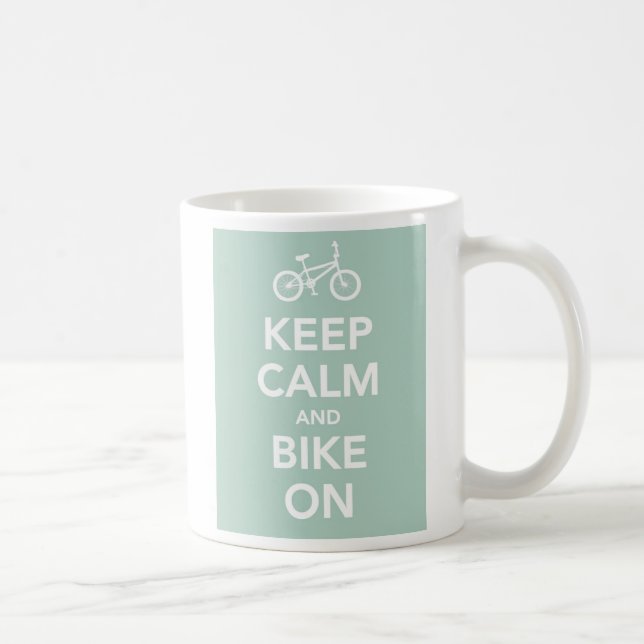 De Café Mantenha a calma e Bike na caneca (Direita)