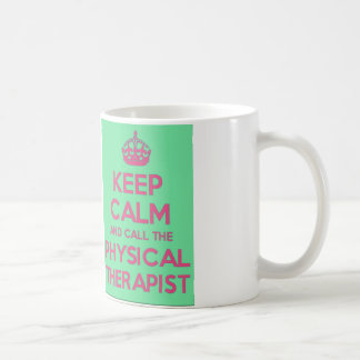 De Café Mantenha a calma e chame a caneca do