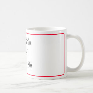 De Café Mantenha a calma e o Austen na caneca