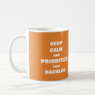 De Café Mantenha a calma para dar a prioridade à caneca d