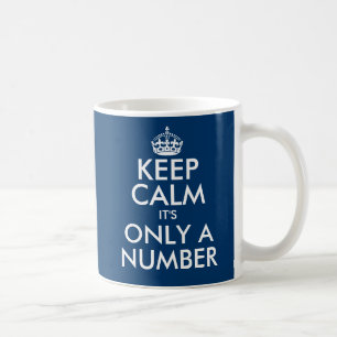 De Café Mantenha a calma que é somente caneca do