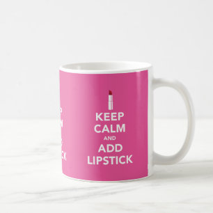 De Café Mantenha calmo e adicione a caneca da imagem do