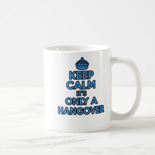 De Café Mantenha calmo e continue a caneca - é somente um