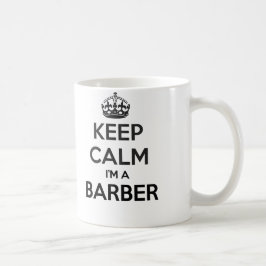 De Café Mantenha calmo mim são caneca do branco do