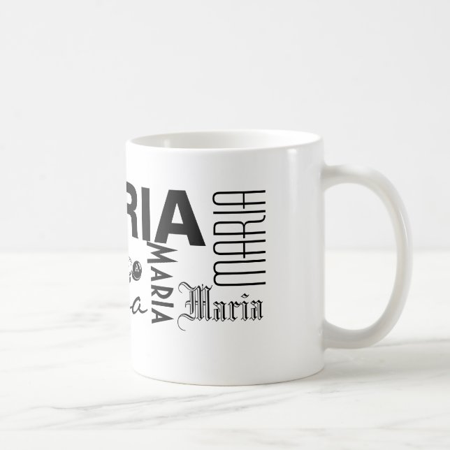 De Café MARIA - Personalize a caneca (Direita)