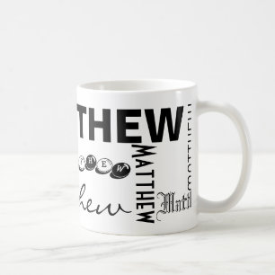 De Café MATTHEW - Personalize A Caneca