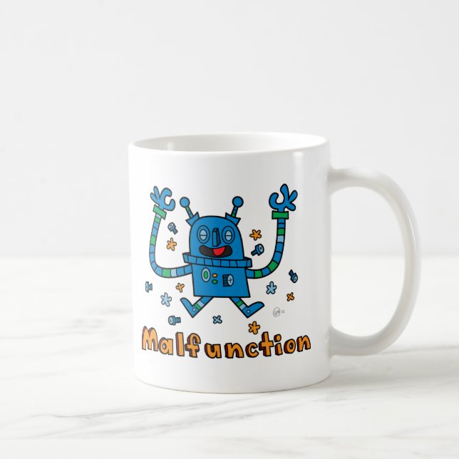 De Café Mau funcionamento - caneca (Direita)