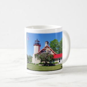 De Café McGulpin Point Lighthouse caneca