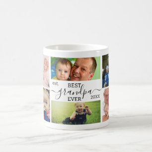 De Café Melhor Avô do Mundo Caneca Personalizada com Colag