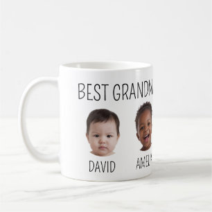 De Café Melhor Avó Foto Preto Texto Caneca Branca