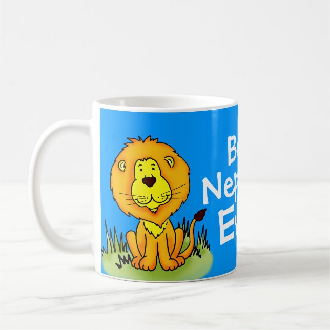 De Café Melhor sobrinho, caneca azul (Esquerda)