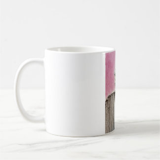 De Café menina com caneca abajur