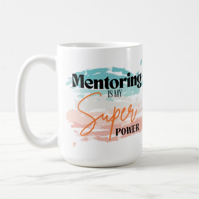 De Café Mentoring é a minha caneca super poderosa (Esquerda)