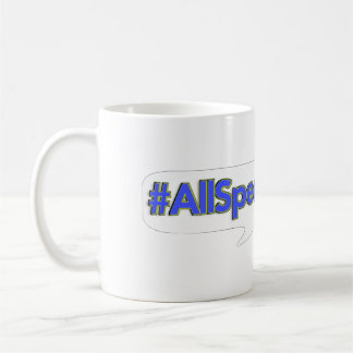 De Café Mercadoria da caneca dos #AllSpeechMatters