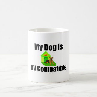De Café Meu cão é caneca compatível do rv