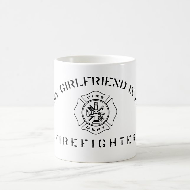 De Café Meu namorada é uma caneca do sapador-bombeiro (Centro)