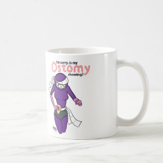 De Café Meu ostomy está mostrando? Caneca