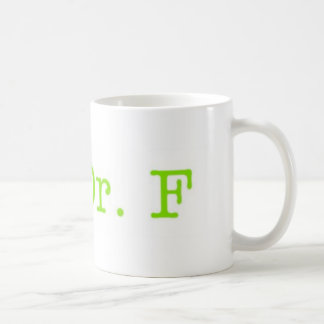 De Café Mim caneca do Dr. F do coração