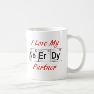 De Café mim luv minha caneca do nerd