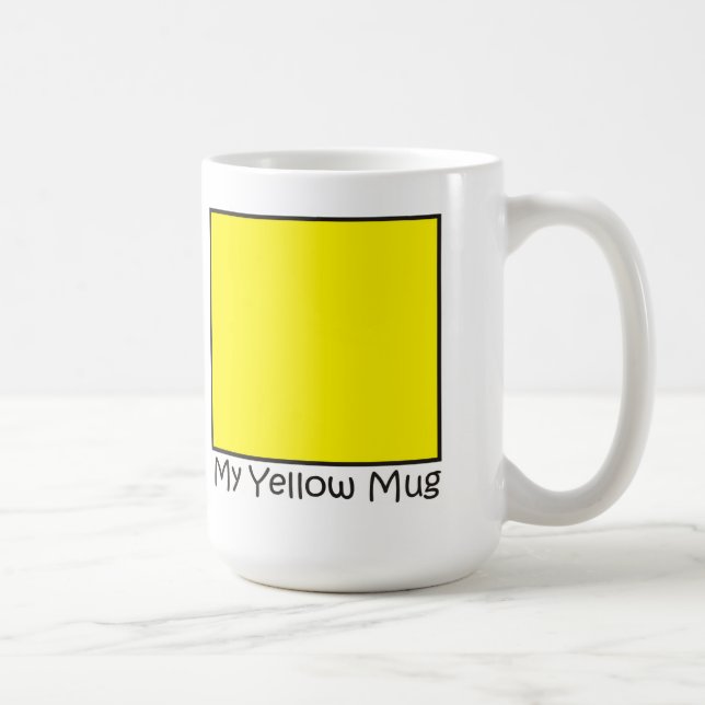 De Café Minha caneca amarela (Direita)