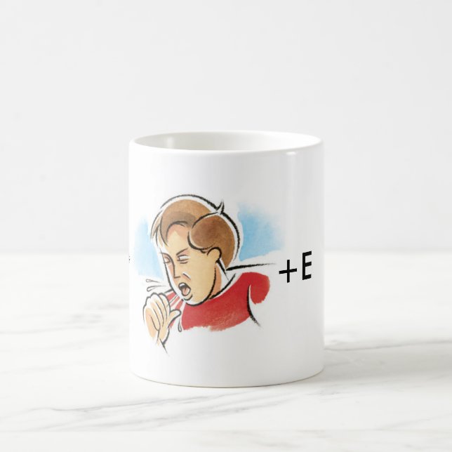 De Café Minha caneca da tosse E - caneca (Centro)