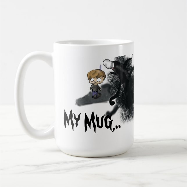 De Café Minha caneca Pewdiepie Slenderman (Esquerda)