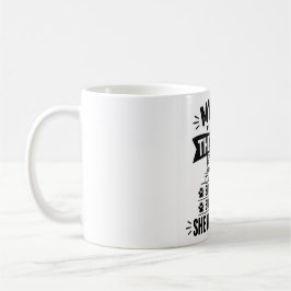 De Café Minha Gata é Minha Terapeuta Caneca | Humor Divert