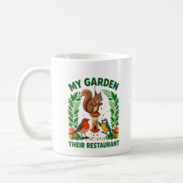 De Café Minha Horta O Restaurante Deles Caneca Esquilo Eng (Esquerda)