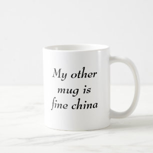 De Café Minha outra caneca é porcelana fina