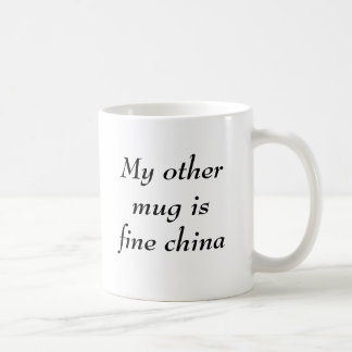 De Café Minha outra caneca é porcelana fina