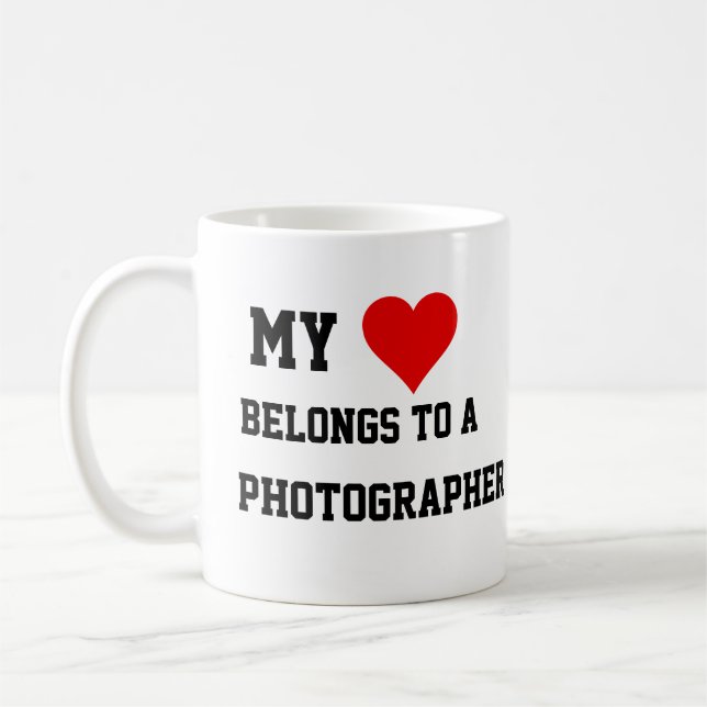 De Café Minha Pertença A Uma Caneca Fotográfica (Esquerda)