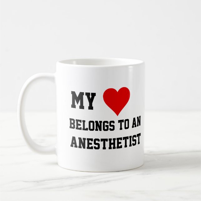 De Café Minha Pertence A Uma Caneca Anestesista (Esquerda)