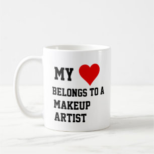 De Café Minha Pertence A Uma Caneca Artista Makeup