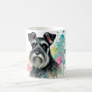 De Café 🐾 Miniatura Schnauzer Amantes, esta caneca é para