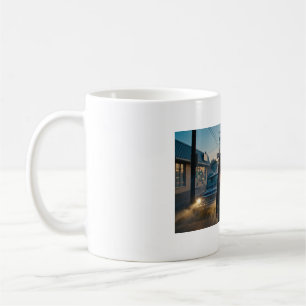 De Café Miquiztli Calavera Amantes Passeio - Caneca