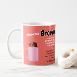 De Café Monograma Brownie Recebe Uma Incrível Caneca Engra